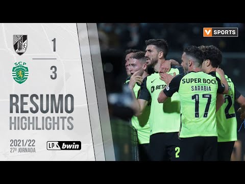 Highlights | Resumo: Vitória SC 1-3 Sporting (Liga 21/22 #27)