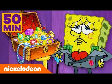 SpongeBob | 50 Menit Penuh Momen Termewah di Bikini Bottom | Nickelodeon Bahasa