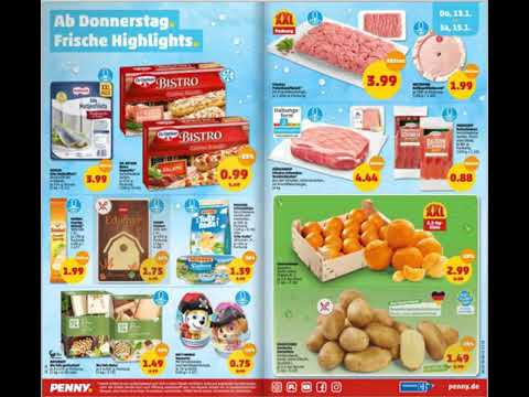 PENNY Prospekt Angebote 10 bis 15 JANUAR 10.01 - 15.01.2022 Aktuelle Angebote Deutschland