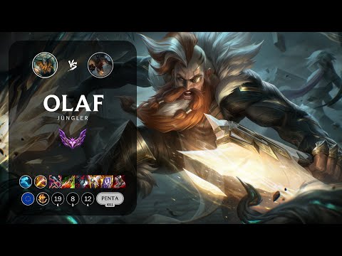 Olaf Jungle vs Fiddlesticks - EUW Master Patch 13.9