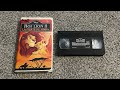 The Lion King 2 Simba S Pride 1998 French Canadian VHS Overview