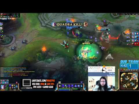 Imaqtpie does it again finding new ways to revolutionize the ADC role