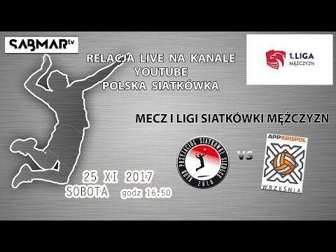 I Liga siatkówki KPS Siedlce - APP Krispol Września