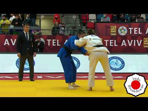 Judo Womens - Michaela Polleres vs. Zere Bektaskyzy - U70 Grand Slam Tel Aviv 2022