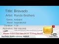 New Free Music 2018 Bravado Rondo Brothers Ambient Inspirational YouTube Audio Library BGM