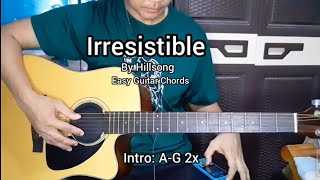 Irresistible by Hillsong | Easy Guitar Chords Tutorial with lyrics