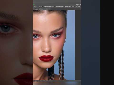 Естесственная ретушь в фотошоп #photoshop #обработкафото #retouch