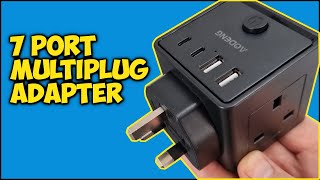 Testing a Aodeng 7 port plug adapter