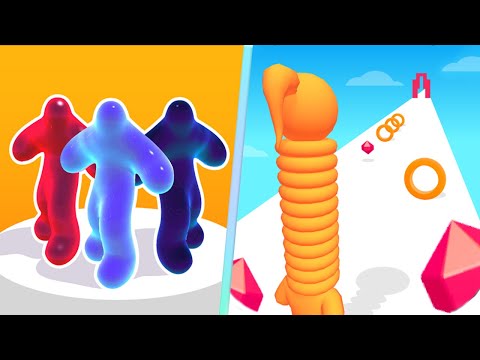 📛 🌷 Blob Runner 3D Vs Long Neck Run All New Level iOS,Android Walkthrough Gameplay HIN5Y9DQ