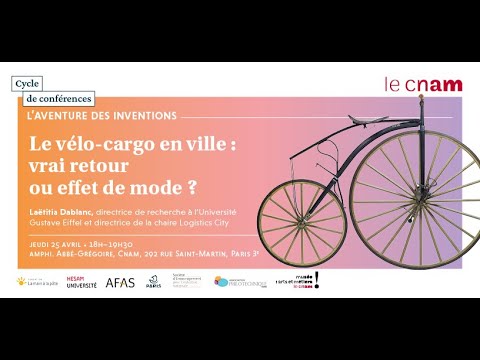 L'aventure des inventions - cycle de conférences - Laetitia Dablanc