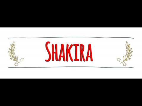 American vs Australian Accent: How to Pronounce SHAKIRA in an Australian or American Accent