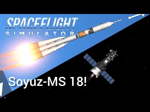 Soyuz-MS 18 Docking to my Space Station!