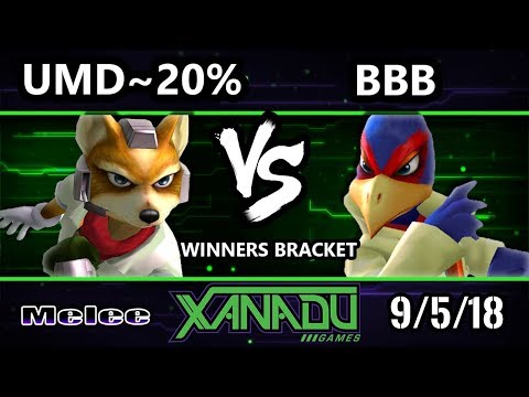 S@X 266 SSBM - UMD ~20% (Fox) Vs.  BBB (Falco) Smash Melee Winners Bracket
