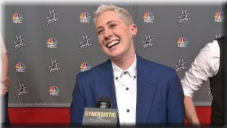 Kristen Merlin | Mic Issues... "I'm a Fighter!" | The Voice S6 Top 12