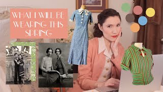 What I Will Be Wearing Spring 2025 - 1930s And 1940s | Carolina Pinglo