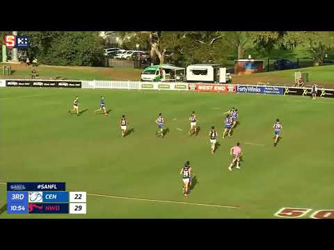 Rd 8 Hostplus SANFL Snapshot - Norwood's Baynen Lowe uses his body nicely