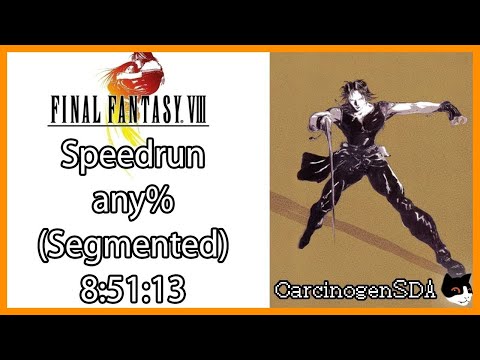 [No Commentary] Final Fantasy VIII (PS1) Speedrun - 8:51:13 (any% Segmented)