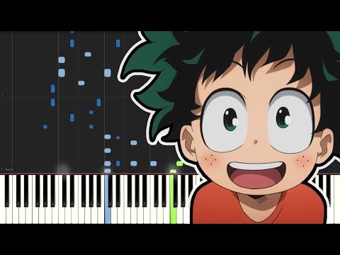 Boku no Hero Academia S2 OP - Peace Sign (Piano tutorial)