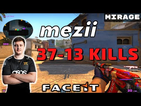 CSGO POV mezii (37-13) Mirage 𝙒𝙞𝙣 (16-10) / Faceit 01.12.2022