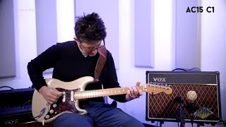 Video thumbnail for Vox AC15C1X Custom Guitar Combo Amplifier Performance - VOX AC15C1X by American Musical Supply