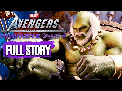 Marvel's Avengers Hawkeye Future Imperfect All Cutscenes (Game Movie) 1080p 60FPS