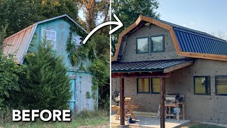Final Steps Before Siding | Abandoned Shed to Tiny House
