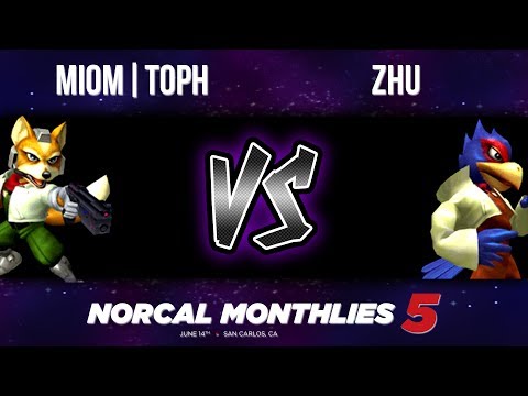 NorCal Monthlies #5 - Losers: Quarterfinals - MIOM|Toph (Fox) vs Zhu (Falco)