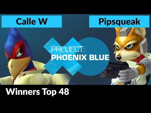 PXB - Calle W (Falco) Vs. Pipsqueak (Fox) - Winners Top 48 - Melee Singles
