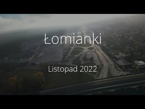 Łomianki z lotu ptaka | 11 2022 | Warsaw by drone 4K