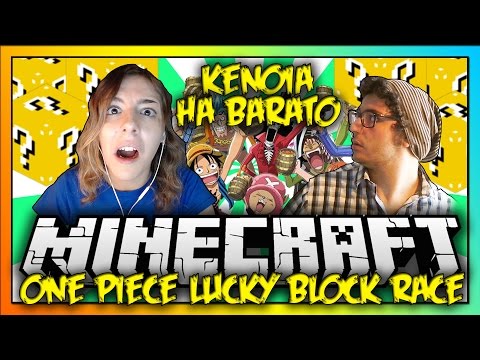 KENOIA HA BARATO! - Minecraft One piece Lucky block race!