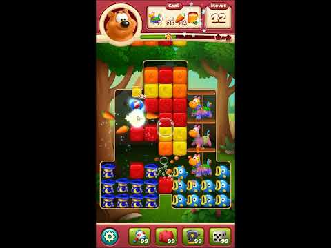 Toon Blast Level 6471 - NO BOOSTERS 🐻🐺🐱 | SKILLGAMING ✔️