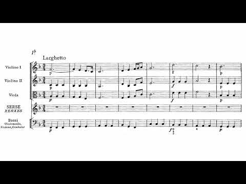 G. F. Handel - Xerxes, Act 1 Scene 1 "Ombra mai fu" (Scholl)