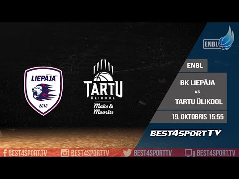 BK Liepaja v Tartu Ulikool Maks & Moorits | Full Game, Oct 19th | ENBLeague 2021/22
