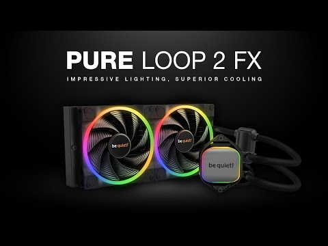 LISTAN BE QUIET PURE LOOP 2 FX 240mm video