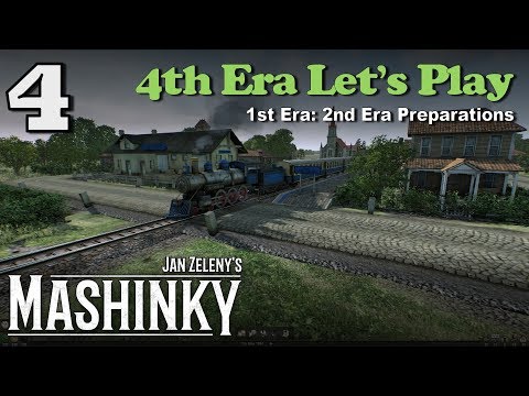 Mashinky 4th Era Let's Play #4 - 1st Era: 2nd Era Preparation