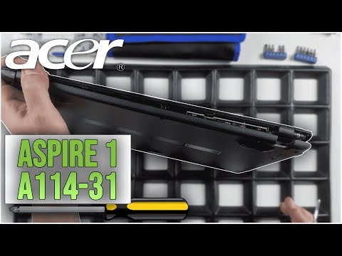 Acer Aspire 1 (A114-31) NX.GW2SG.007 von Innen - RAM, SSD, Akku, Lüfter wechseln