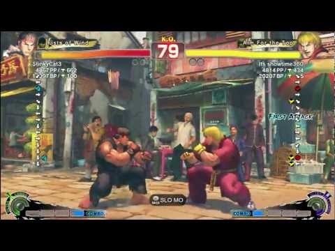 StinkyCat (Ryu) vs 1P (Ken) - AE 2012 Match *1080p HD*