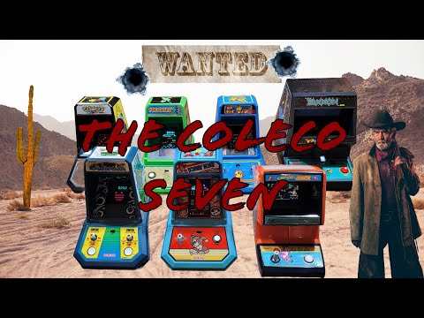 (1981-83) The Coleco Seven Arcade Tabletops