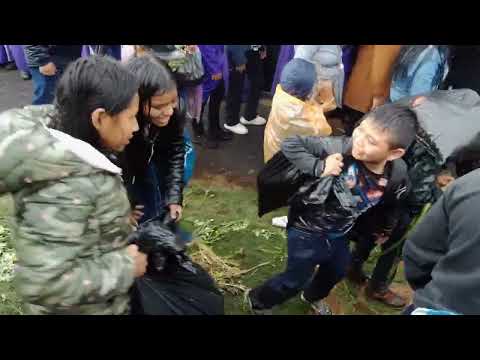 Alfombras mojadas, corazones en fuego ❤️🌸 – Devoción en Sacatepéquez
