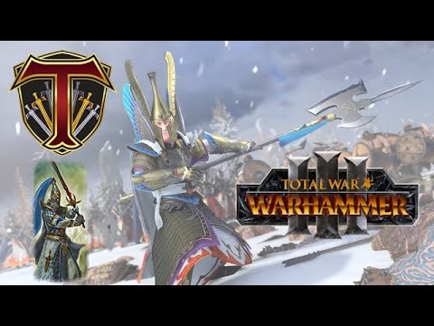 Captain Of The Phoenix Guard & New Loremaster! High Elves vs Kislev - Total War Warhammer 3
