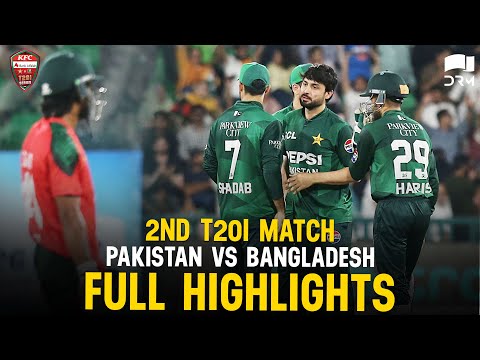 Full Highlights | Pakistan vs Bangladesh | 2nd T20I, 2025 | PCB | M3P1K