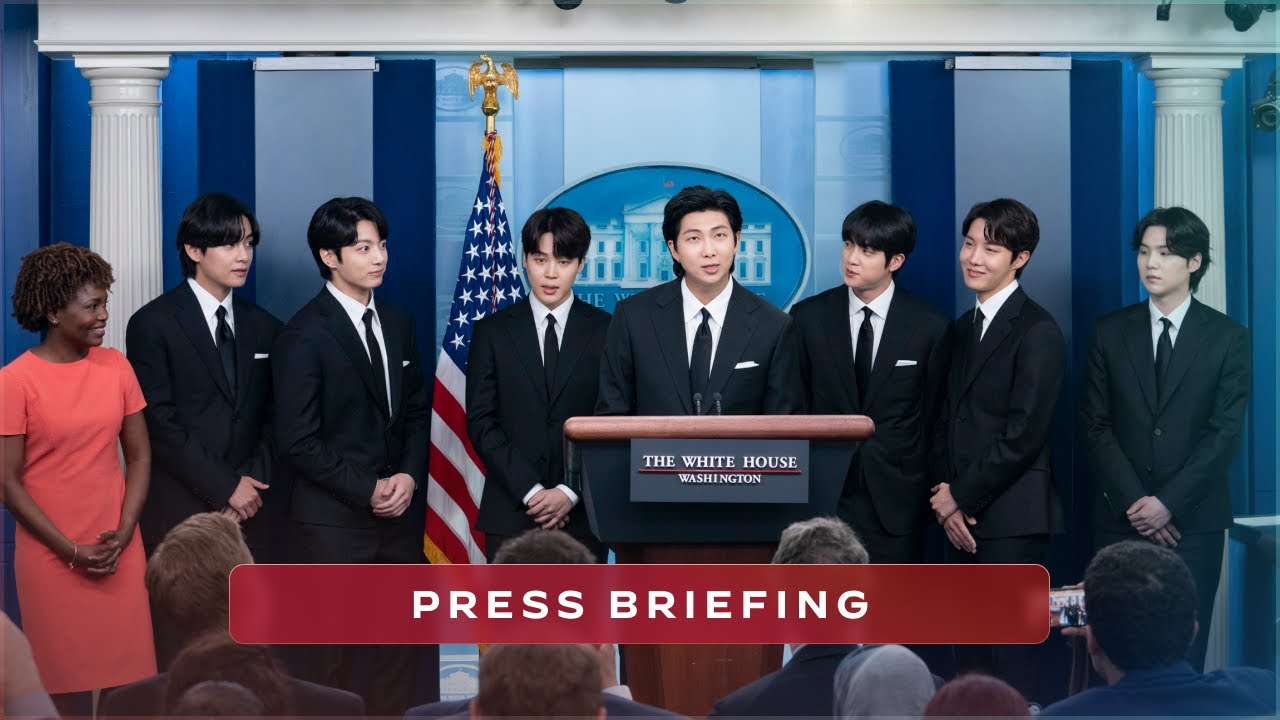 05/31/22: Press Briefing by Press Secretary Karine Jean-Pierre Featuring BTS