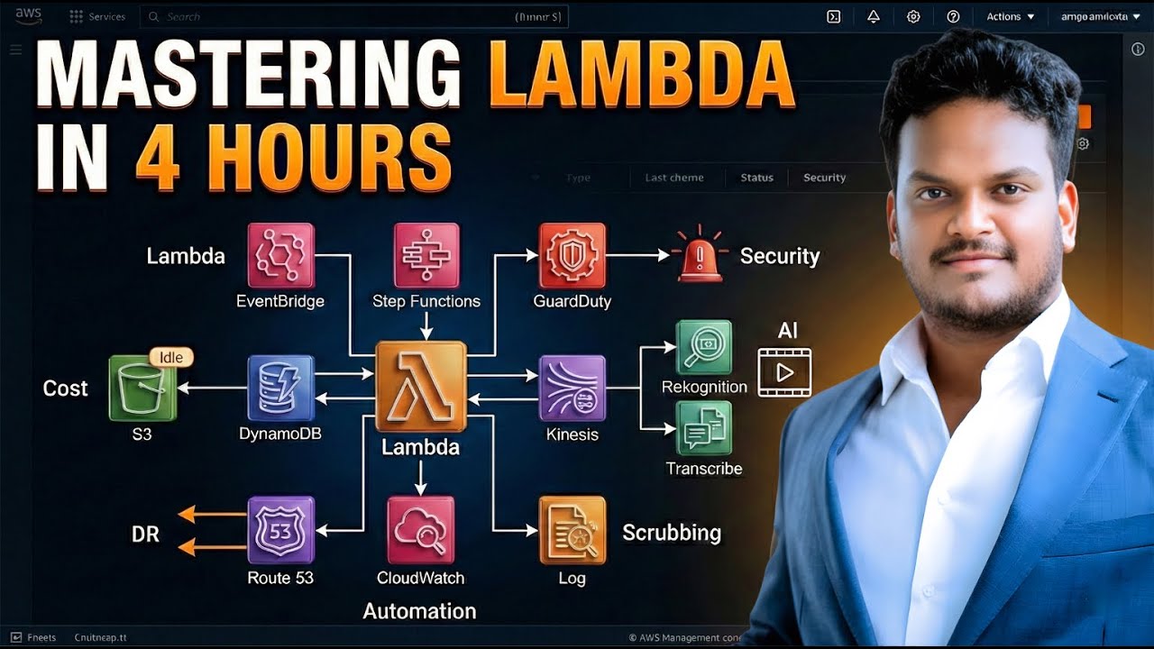Lambda Full Video: Building a Serverless CI/CD Pipeline on AWS@SaiKirannPinapathruni