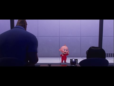 The Incredibles 2  | Jack Jack Super Suit Introduced