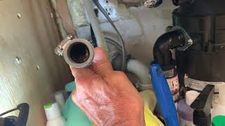 How to unclog a dishwasher drain hose to garbage disposal