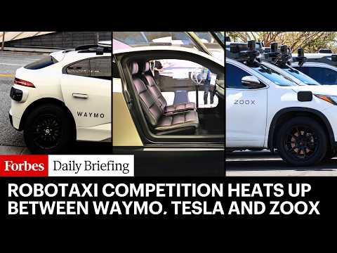 The Robotaxi Competition Is Heating Up Between Waymo, Tesla and Zoox