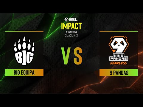 BIG EQUIPA vs. 9 Pandas - Map 1 [Anubis] - ESL Impact League S3 Europe - Finals
