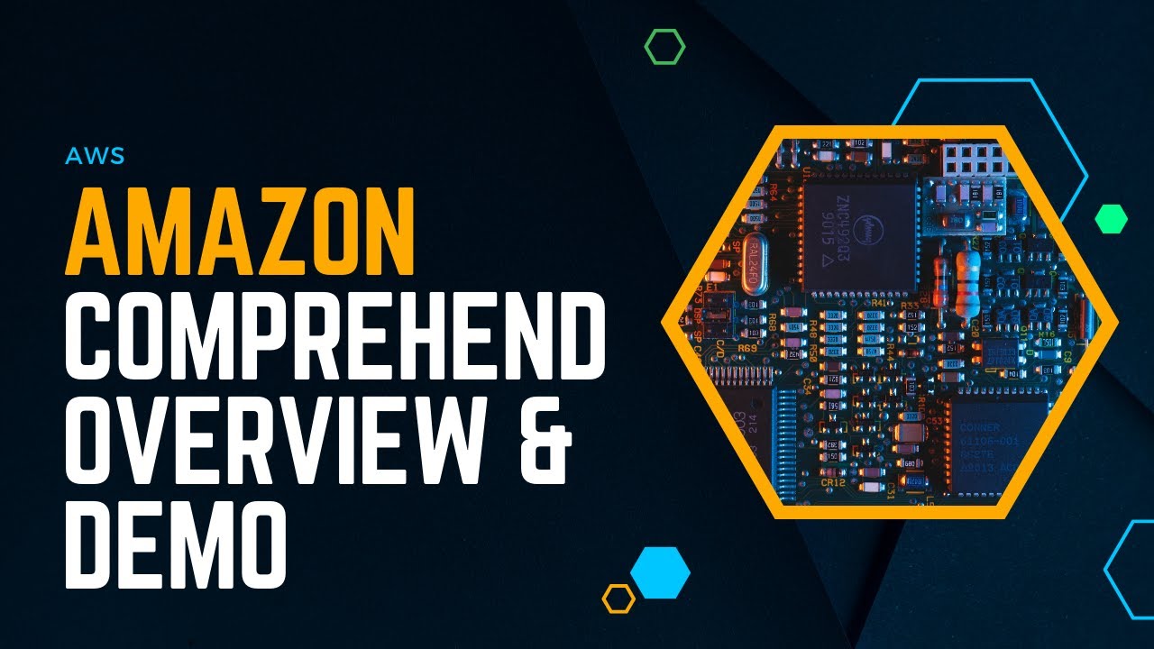 AWS Comprehend PII Detection product dashboard, from official YouTube demo