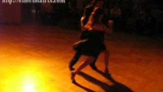 DONATO JUAREZ  y CAROLINA DEL RIVERO  vals ( Milonga del Auditorium ) Mar del Plata Junio, 2009