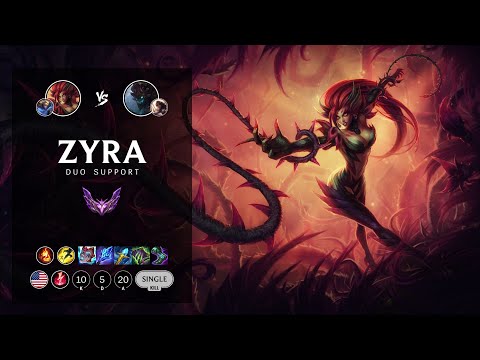 Zyra Support vs Maokai - NA Master Patch 12.18